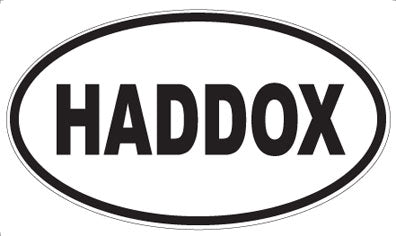 HADDOX - Oval Magnet