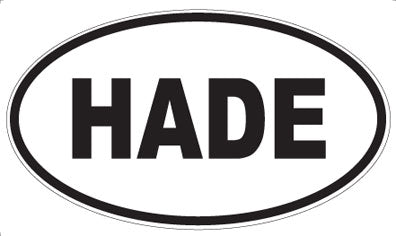 HADE - Oval Magnet