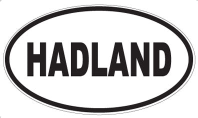 HADLAND - Oval Magnet