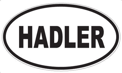 HADLER - Oval Magnet