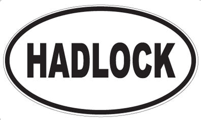 HADLOCK - Oval Magnet