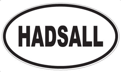HADSALL - Oval Magnet