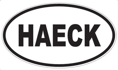 HAECK - Oval Magnet