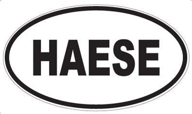 HAESE - Oval Magnet