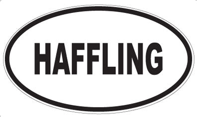 HAFFLING - Oval Magnet