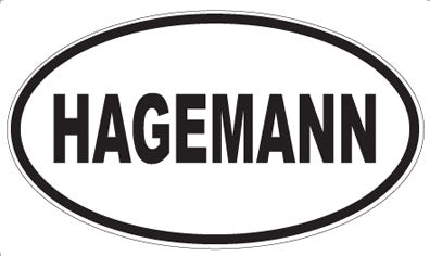 HAGEMANN - Oval Magnet