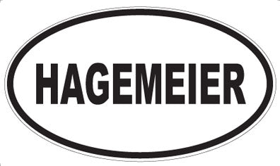 HAGEMEIER - Oval Magnet