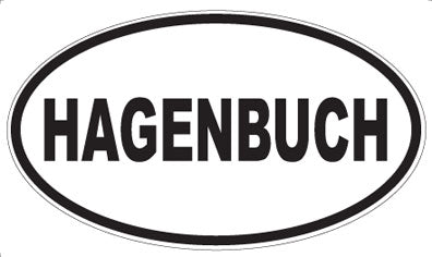 HAGENBUCH - Oval Magnet
