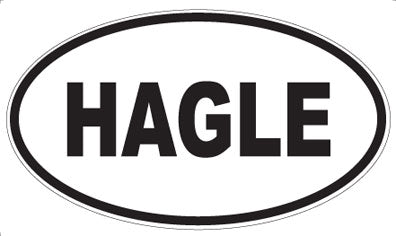 HAGLE - Oval Magnet