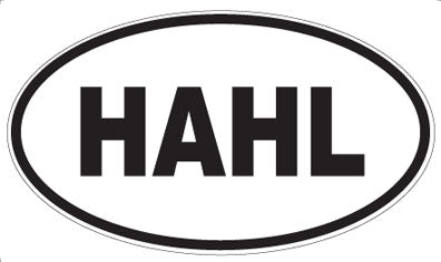 HAHL - Oval Magnet
