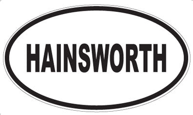 HAINSWORTH - Oval Magnet