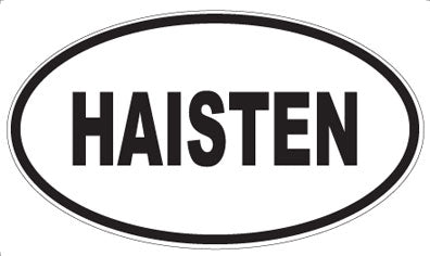 HAISTEN - Oval Magnet