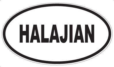 HALAJIAN - Oval Magnet