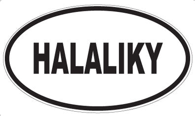 HALALIKY - Oval Magnet