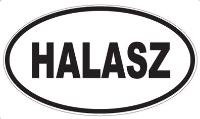 HALASZ - Oval Magnet