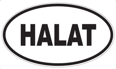 HALAT - Oval Magnet