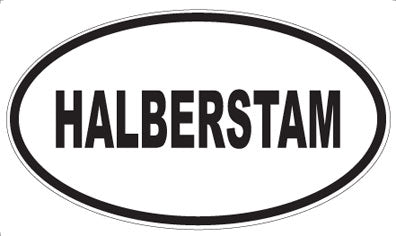 HALBERSTAM - Oval Magnet