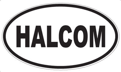 HALCOM - Oval Magnet