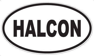 HALCON - Oval Magnet