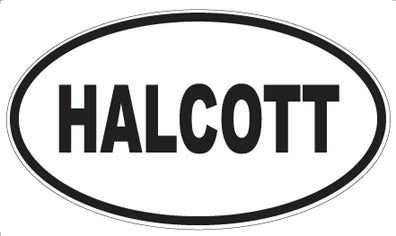 HALCOTT - Oval Magnet