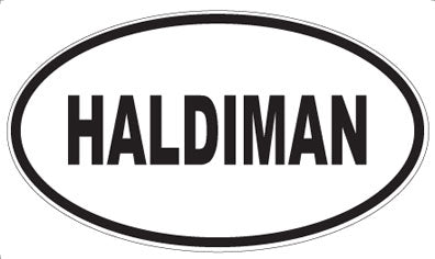 HALDIMAN - Oval Magnet