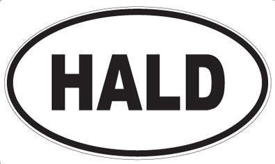 HALD - Oval Magnet
