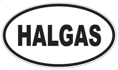 HALGAS - Oval Magnet