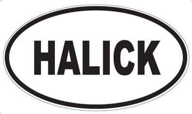 HALICK - Oval Magnet