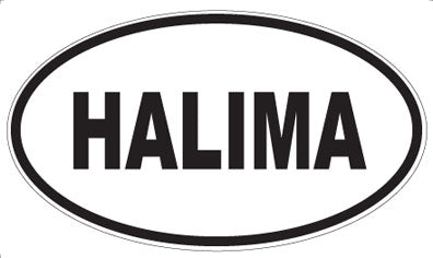 HALIMA - Oval Magnet