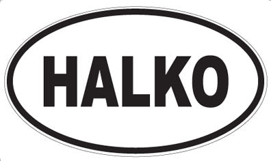 HALKO - Oval Magnet