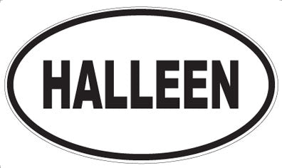 HALLEEN - Oval Magnet