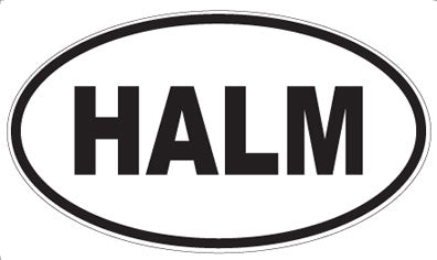 HALM - Oval Magnet