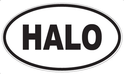 HALO - Oval Magnet