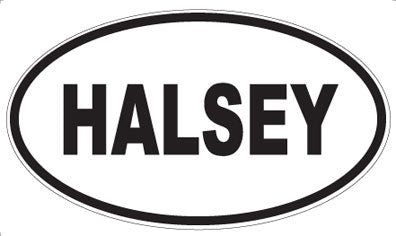 HALSEY - Oval Sticker