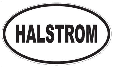 HALSTROM - Oval Magnet