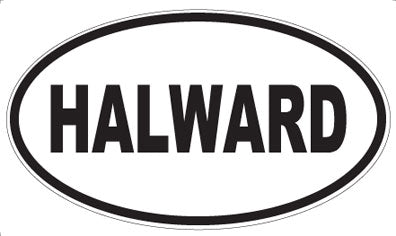 HALWARD - Oval Magnet