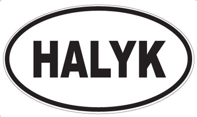 HALYK - Oval Magnet