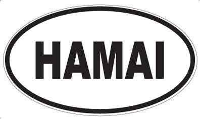 HAMAI - Oval Magnet