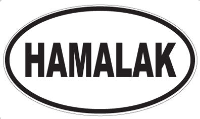HAMALAK - Oval Sticker