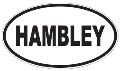 HAMBLEY - Oval Magnet