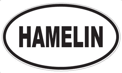 HAMELIN - Oval Sticker