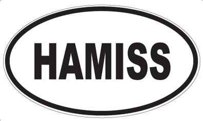 HAMISS - Oval Sticker