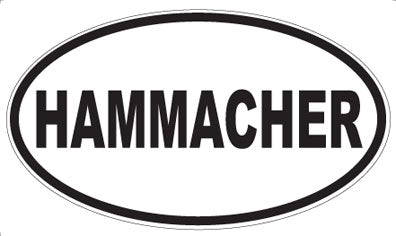 HAMMACHER - Oval Magnet