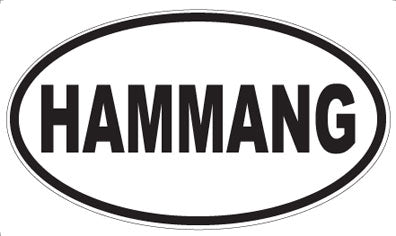 HAMMANG - Oval Magnet