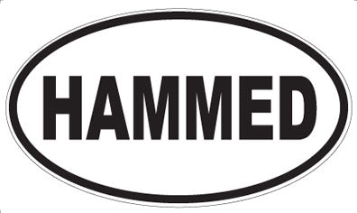 HAMMED - Oval Magnet