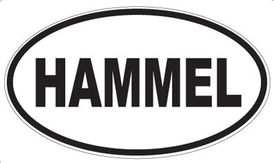 HAMMEL - Oval Magnet