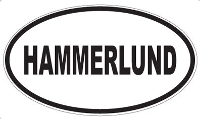 HAMMERLUND - Oval Magnet