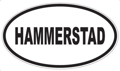 HAMMERSTAD - Oval Magnet
