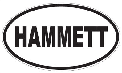 HAMMETT - Oval Magnet