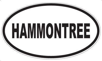 HAMMONTREE - Oval Magnet